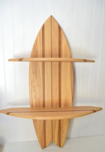 Surfboard shelf